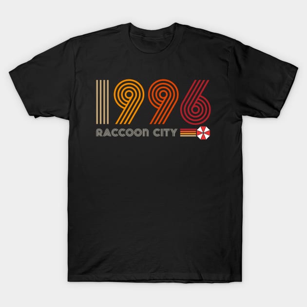 Raccon city 1996 T-Shirt by DrMonekers